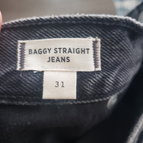 Madewell Baggy Straight Jeans - Picture 4 of 7